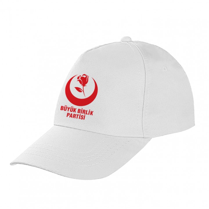Büyük Birlik Partisi Logo Baskılı Şapka